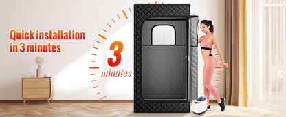 Portable Full Body Steam Sauna Box