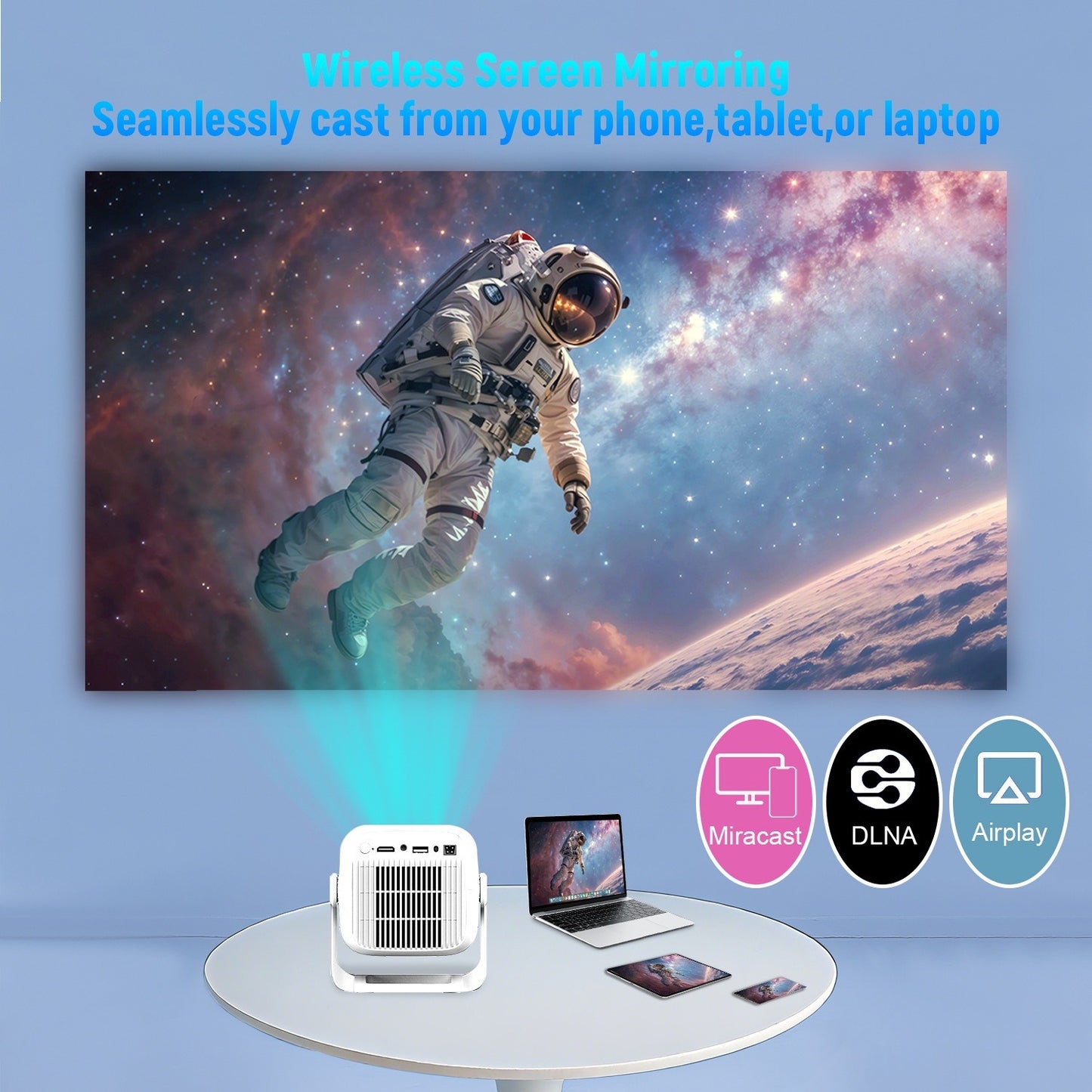 Netflix Certified 1080P Home Projector