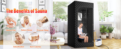 Portable Full Body Steam Sauna Box