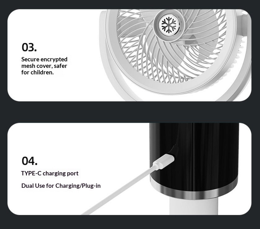 Remote Control Vertical Turbine Electric Fan